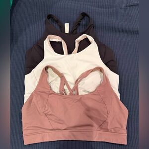 Set of 3 Lululemon sports bras size 14 -EUC